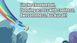 Size: 1280x720 | Tagged: safe, rainbow dash, g4, haiku, random