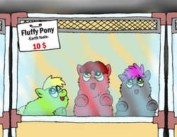 Size: 1651x1283 | Tagged: safe, artist:coalheart, fluffy pony, fluffy pony foals, fluffy pony original art