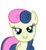 Size: 900x970 | Tagged: dead source, safe, artist:eruvon, bon bon, sweetie drops, earth pony, pony, g4, bedroom eyes, female, lidded eyes, love face, simple background, solo, transparent background, vector