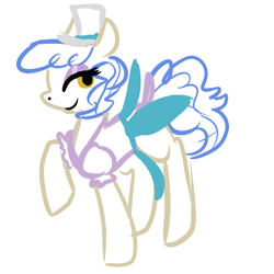 Size: 450x450 | Tagged: safe, artist:mt, sapphire shores, earth pony, pony, g4, female, mare, raised hoof