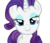 Size: 900x770 | Tagged: dead source, safe, artist:eruvon, rarity, pony, g4, bedroom eyes, love face, simple background, solo, transparent background, vector