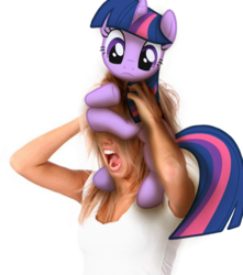 Size: 773x875 | Tagged: safe, twilight sparkle, human, pony, g4, funny, irl, irl human, photo, ponies in real life, vector, wat