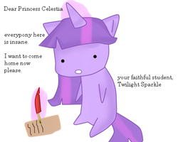 Size: 500x400 | Tagged: safe, artist:star-sketch, twilight sparkle, pony, unicorn, g4, magic, quill, solo, telekinesis