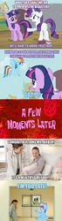 Size: 500x1754 | Tagged: safe, rainbow dash, rarity, twilight sparkle, g4, comic, justin bieber, overused joke, photo