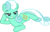 Size: 1106x710 | Tagged: safe, artist:pyropig75, bon bon, lyra heartstrings, sweetie drops, earth pony, pony, g4, bedroom eyes, damn sexy pose, duo, female, fusion, fusion:bon bon, fusion:lyra heartstrings, fusion:lyrabon, mare, not oc:sweet song, palette swap, recolor, simple background, transparent background