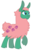 Size: 900x1400 | Tagged: safe, artist:sunley, cha cha, llama, g1, g4, cloven hooves, female, g1 to g4, generation leap, pony friends, raised hoof, simple background, solo, transparent background