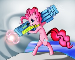 Size: 1054x848 | Tagged: safe, artist:dragodraconis, pinkie pie, g4, party cannon