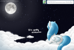 Size: 1280x853 | Tagged: safe, artist:asksky-high, oc, oc only, cloud, cloudy, night, sky