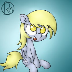 Size: 1280x1280 | Tagged: safe, artist:ratiodaze, derpy hooves, pegasus, pony, g4, female, mare