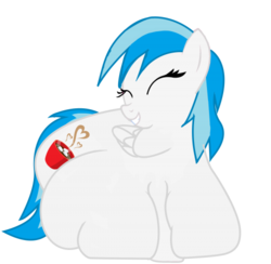 Size: 500x487 | Tagged: safe, oc, oc only, pony, fat, meexamix, morbidly obese, obese, solo