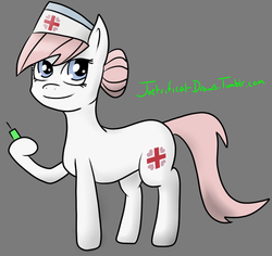 Size: 500x472 | Tagged: safe, artist:joetrifical-draws, nurse redheart, g4, 30 minute art challenge