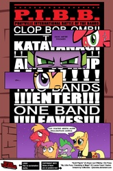 Size: 925x1400 | Tagged: safe, artist:vjmorales, applejack, big macintosh, scootaloo, spike, earth pony, pony, g4, comic, crossover, male, parody, scott pilgrim vs the world, stallion