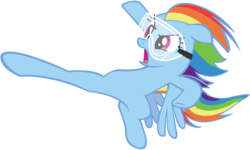 Size: 8000x4800 | Tagged: safe, artist:choopy, rainbow dash, g4, lesson zero, absurd resolution, simple background, transparent background, vector