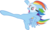 Size: 8000x4800 | Tagged: safe, artist:choopy, rainbow dash, g4, lesson zero, my little pony: friendship is magic, absurd resolution, simple background, transparent background, vector