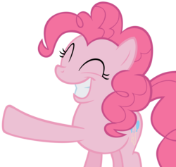 Size: 7500x7100 | Tagged: safe, artist:choopy, pinkie pie, g4, absurd resolution, simple background, transparent background, vector