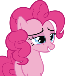 Size: 7376x8583 | Tagged: safe, artist:choopy, pinkie pie, g4, absurd resolution, simple background, vector, white background
