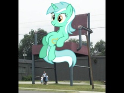 Size: 600x450 | Tagged: safe, lyra heartstrings, human, pony, g4, chair, irl, macro, meme, photo, ponies in real life, sitting, sitting lyra, vector