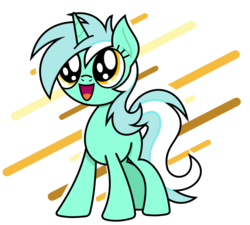 Size: 824x743 | Tagged: safe, artist:cuttycommando, lyra heartstrings, pony, unicorn, g4, female, happy, mare, open mouth, simple background, solo, transparent background