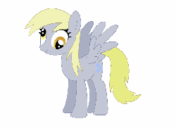 Size: 548x400 | Tagged: safe, derpy hooves, pegasus, pony, g4, animated, eyeroll, female, mare, solo