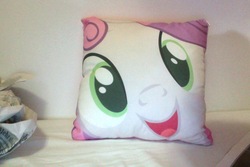 Size: 1080x720 | Tagged: safe, sweetie belle, g4, customized toy, irl, photo, pillow