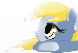 Size: 1580x1075 | Tagged: safe, artist:andreasbs, derpy hooves, pegasus, pony, g4, female, mare