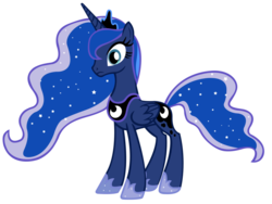 Size: 900x675 | Tagged: safe, artist:myythic, princess luna, alicorn, pony, g4, female, mare, simple background, solo, transparent background, vector, wat