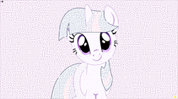 Size: 1301x725 | Tagged: safe, artist:xiestman, twilight sparkle, pony, g4, female, maze, solo