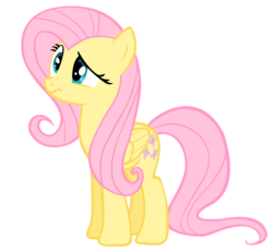 Size: 3000x2746 | Tagged: safe, artist:shelmo69, fluttershy, pegasus, pony, g4, female, high res, mare, simple background, solo, transparent background, vector