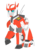 Size: 597x826 | Tagged: safe, artist:la-oscura-principe, pony, robot, robot pony, ponified, ratchet, simple background, solo, transformers, transformers prime, transparent background