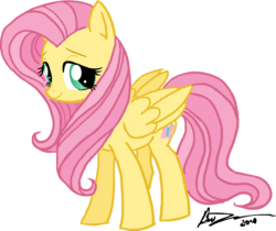 Size: 911x766 | Tagged: safe, artist:omg-chibi, fluttershy, pegasus, pony, g4, cute, female, mare, shyabetes, signature, simple background, solo, transparent background