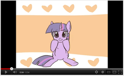 Size: 649x399 | Tagged: safe, twilight sparkle, g4, female, youtube