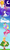 Size: 384x1920 | Tagged: safe, artist:mt, applejack, fluttershy, pinkie pie, rainbow dash, rarity, twilight sparkle, butterfly, earth pony, pegasus, pony, unicorn, g4, apple, apple tree, balloon, cloud, confetti, floating, food, mane six, moon, sun, then watch her balloons lift her up to the sky, tree