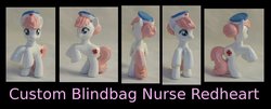 Size: 900x365 | Tagged: safe, artist:gryphyn-bloodheart, nurse redheart, g4, doll, irl, photo, toy