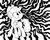 Size: 800x642 | Tagged: safe, artist:duckduckbear, applejack, earth pony, pony, g4, black and white, brain wave, female, grayscale, mare, monochrome, solo