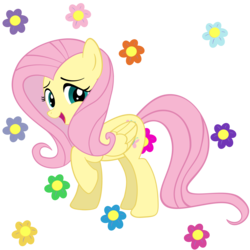 Size: 2048x2048 | Tagged: safe, artist:thecoltalition, fluttershy, g4, high res, simple background, transparent background, vector