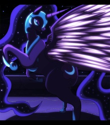 Size: 700x800 | Tagged: safe, artist:c.d.i., nightmare moon, g4, chubby, fat
