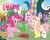 Size: 900x720 | Tagged: safe, artist:pixelkitties, angel bunny, fluttershy, gummy, pinkie pie, g4, andrea libman, whoopee cushion