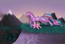 Size: 1371x945 | Tagged: safe, artist:thiscrispykat, lily lightly, rarity (g3), pony, unicorn, g3, female, filly, fire, mare