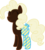 Size: 4782x5300 | Tagged: safe, artist:ambassad0r, part of a set, pinkie pie, candy pony, chocolate pony, food pony, pony, series:magic is powerful, g4, absurd resolution, candy, chocolate, female, food, ponified, simple background, solo, transformed, transparent background, white chocolate