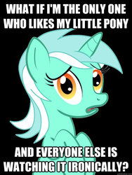 Size: 625x833 | Tagged: safe, lyra heartstrings, g4, conspiracy lyra, exploitable meme, image macro, meme