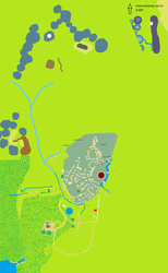 Size: 1382x2250 | Tagged: safe, artist:aurebesh, map, map of ponyville, ponyville, thinking with ponies