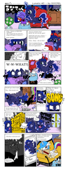 Size: 746x2000 | Tagged: safe, artist:darkponysoul, artist:docpel, princess celestia, princess luna, g4, season 3, comic, manga