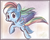 Size: 761x604 | Tagged: safe, artist:th351, rainbow dash, pony, g4