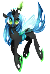 Size: 947x1400 | Tagged: dead source, safe, artist:tamufisi, queen chrysalis, g4