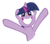 Size: 800x704 | Tagged: safe, artist:haloreplicas, twilight sparkle, g4, hug, irrational exuberance, simple background, smiling, transparent background, vector