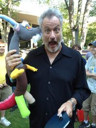 Size: 720x960 | Tagged: safe, artist:createdwithlove, discord, g4, irl, john de lancie, photo, plushie