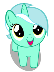 Size: 2250x3000 | Tagged: safe, artist:coldbologna, lyra heartstrings, pony, g4, cute, daaaaaaaaaaaw, female, filly, high res, hnnng, looking at you, looking up, looking up at you, lyrabetes, open mouth, simple background, smiling, solo, transparent background, vector, younger