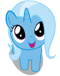 Size: 2379x3000 | Tagged: safe, artist:coldbologna, trixie, g4, cute, daaaaaaaaaaaw, diatrixes, female, filly, filly trixie, high res, hnnng, simple background, transparent background, vector, younger