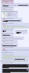 Size: 726x1790 | Tagged: safe, princess celestia, alicorn, pony, g4, 4chan, 4chan screencap, chubby, fetish, greentext, soft vore, stomach noise, stuffing, swallowing, text, throat bulge, vore