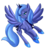 Size: 2530x2683 | Tagged: safe, artist:soulsparkpony, princess luna, alicorn, pony, g4, female, flying, high res, s1 luna, simple background, solo, transparent background